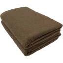 コットンタウン(Cottontown) スーピマコットン バスタオル チョコレートブラウン 60×120cm 2枚セット 綿100% タオル 中厚手