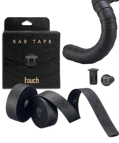 CRODER（クローダー）CRODER BAR TAPE TOUCH WULING 3275 BLACK BLACK 3 x 200 cm 2.5 mm