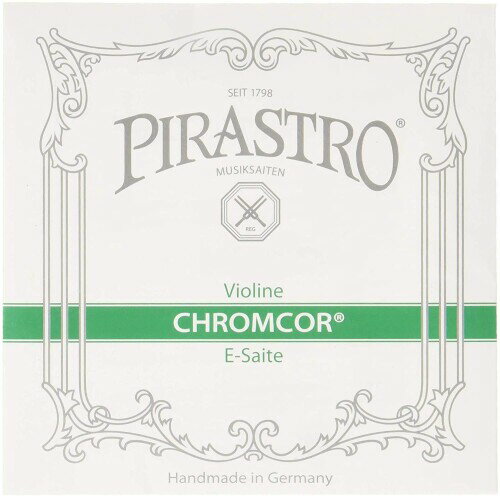 PIRASTRO CHROMCOR クロムコア バイオリン弦 E線 クロムスチール 3/4+1/2 ボールエンド 3191
