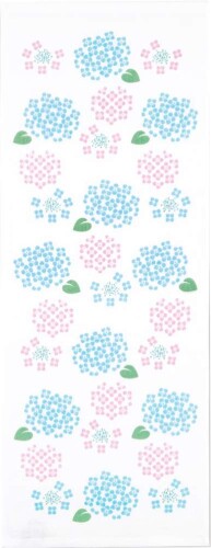 Rakuten - ミヤモトタオル 宮本 日本製 フェイスタオル 撫子多織 34×90cm あじさい庭園 5651