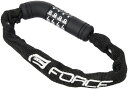 FORCE(フォース) 自転車用 スリーブダイヤルロック ブラック 30cm 80041
