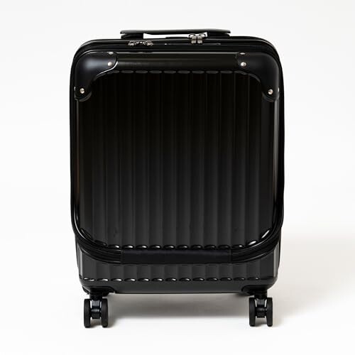 (ベーシックランド) キャリーケース スーツケース 機内持ち込み カップホルダー付き USBポート付き フロントオープン 前ポケット 34L 20インチ 静音 TSAロック 旅行 出張