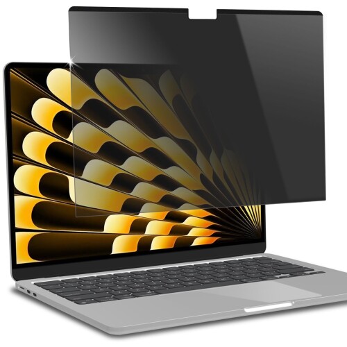 Lifeinnotech MacBook Air 13.6 インチ 2026 M5 /M4/M3/M2 マグネット式 覗き見防止フィルター プライバシーフィルター 液晶保護フィルム 13インチ 2025 2024 2022 ブルーライトカット アンチグレア 両面使