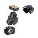 REC-MOUNTS バイクハンドルバーマウントセット タイプA Bar Mount Set for パナソニック ウェアラブルカメラ HX-A1H/HX-A5...