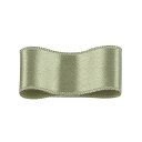 RibbonBon シルクダブルサテンリボン #031 ダークカーキ 36mm幅 巻(30m) 9サイズ50色展開