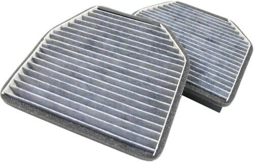 マーレ (Mahle) エアコンフィルター 活性炭脱臭タイプ メルセデスベンツ SLクラス SLR車他用 縦190mm 横213mm 高さ40mm 2個入 LAK 278/S P