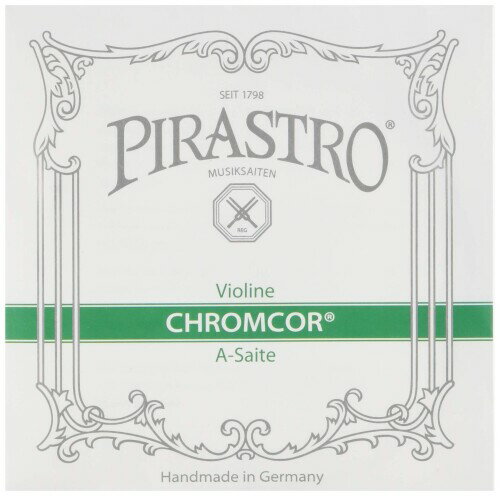 PIRASTRO CHROMCOR クロムコア バイオリン弦 A線 スチール 3/4+1/2 クロムスチール巻 3192