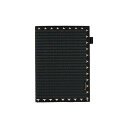 アムツムグ ノートカバー A5 畳 黒 ドット ブラック C02-25-00106
