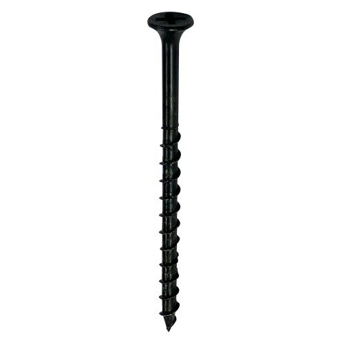 ダイドーハント コーススレッド EX BLACK(黒) 小箱 半ねじ (約200本) (d:径)4.2x(L1:全長)65mm マットブラック/造作ビス/PRO DIY(daidohant)00046218