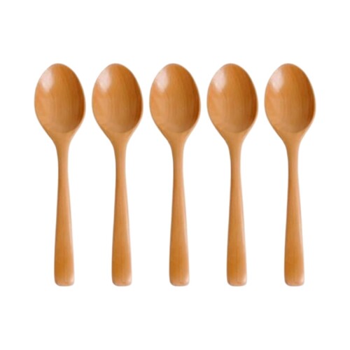 J-kitchens スプーン 木製 カレースプーン ナチュラル 5本セット 18.5cm 素材・成分:木製・漆塗/ウレタン 木製品は天然素材のため、実物と写真とで質感が異なる場合がございます。また、同じ商品でも木目や重さ、色合いには個体差がございます。 ※掲載されている商品の色味は、お使いのPCやモニター環境により、実物と若干異なって見える場合がございます。あらかじめご了承ください。 一本一本、手塗りで丁寧に仕上げられたスプーンは、軽くて丈夫で、手になじむ持ちやすさが特長です。毎日の食卓に、やさしく心地よい雰囲気を添えてくれます。 商品コード20082006006商品名J-kitchens スプーン 木製 カレースプーン ナチュラル 5本セット 18.5cm型番4573651399725カラーブラウン※他モールでも併売しているため、タイミングによって在庫切れの可能性がございます。その際は、別途ご連絡させていただきます。※他モールでも併売しているため、タイミングによって在庫切れの可能性がございます。その際は、別途ご連絡させていただきます。