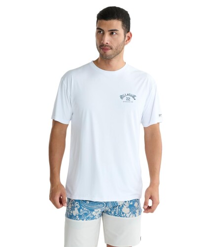 Rakuten - (ビラボン) ラッシュガード ARCH LOGO RASH TEE メンズ WHT