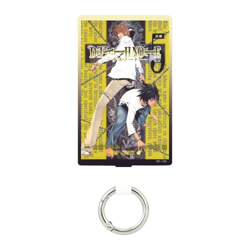 グルマンディーズ バンダイ DEATH NOTE マルチリングプラス Lサイズ 5巻 BDN-01E スマホケースの中に挟むだけでマルチに使えるスマホアクセサリです。 リングに指を通すことでスマートフォンの持ちやすさを向上し、落下を防止します。 リング部分を持ち手にして持ち歩いたり、カバン・ベルトループ等に取り付けたりと様々な用途でご使用いただけます。 ストラップを取り付けることも可能です。 リングの直径は約30mmで、大きくて持ちやすくなっています。 スマホケースの中に挟むだけでマルチに使えるスマホアクセサリです。 リングに指を通すことでスマートフォンの持ちやすさを向上し、落下を防止します。 リング部分を持ち手にして持ち歩いたり、カバン ■ベルトループ等に取り付けたりと様々な用途でご使用いただけます。 ストラップを取り付けることも可能です。 リングの直径は約30mmで、大きくて持ちやすくなっています。 本体サイズ:約H88×W55mm ※本製品は、充電ケーブル口の幅が10〜15mmのスマホケースと組み合わせてのご使用を推奨しております。推奨寸法以外のケースでのご使用は、充電口から本品が抜けやすくなる場合がございますのでご注意ください。 お客様のお使いのモニター設定、お部屋の照明等により実際の商品と色味が異なる場合がございます。 諸般の事情につき、予告なくデザインや仕様が変更になる場合があります。 (C)大場つぐみ ■小畑健/集英社 商品コード20082046699商品名グルマンディーズ バンダイ DEATH NOTE マルチリングプラス Lサイズ 5巻 BDN-01E型番BDN-01Eカラー5巻※他モールでも併売しているため、タイミングによって在庫切れの可能性がございます。その際は、別途ご連絡させていただきます。※他モールでも併売しているため、タイミングによって在庫切れの可能性がございます。その際は、別途ご連絡させていただきます。