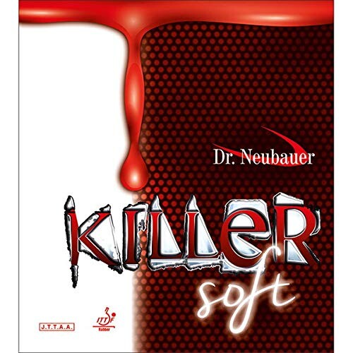 JUIC (ジュウイック) 卓球 表ラバー キラーソフト (KILLER SOFT) Dr.Neubauer (ドクトルノイバウアー) ブラック (BK) 厚さ1.5mm 1193