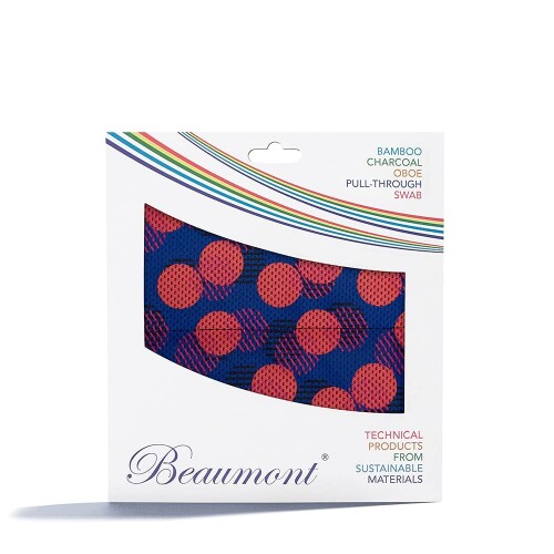 ボーモント Beaumont クリーニングスワブ オーボエ用 カラー＆デザイン：ピーチデコ