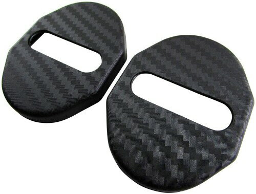 BRIGHTZ ミラージュ CJ CK CL CM カーボン調ドアストライカーカバー 2PC CJ1A CJ2A CJ4A CK1A CK2A CK4A CK6A CK8A CL2A CM2A CM5A CM8A CJ1 CJ2 CJ4 CK1 CK2 CK4 CK6 CK8 CL2 CM2 CM5 CM8