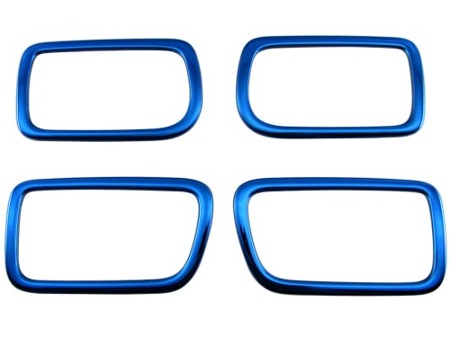 BRIGHTZ プロボックスハイブリッド NHP160V ステンレスインナードアハンドルカバー 皿 4PC 青 NHP160 P160 NHP プロボックス ハイブリッド ハイブリット