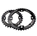 RACE FACE(レースフェイス) TURBINE RING 10SPD 22/32T 2枚セット ブラック RRTUR10GBLK