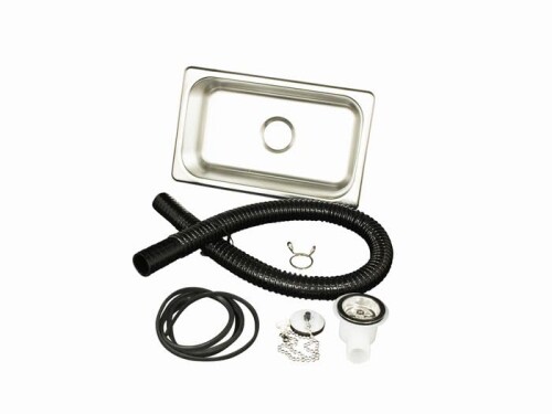 Rim(リム）DIY汎用商品 角型ステンレスミニシンクSET（キャンピングカー専用品）約外寸265×162X高さ62mm