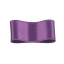 RibbonBon シルクダブルサテンリボン #038 パープル 36mm幅 巻(30m) 9サイズ50色展開