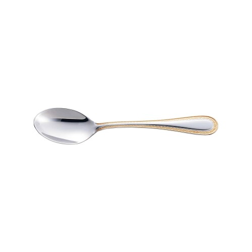 Noritake ノリタケ ティー スプーン 13.5cm ゴールドマーキス型 1本 ステンレス(部分金メッキ) 12Y/83AK