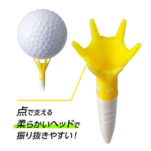 ダイヤゴルフ(DAIYA GOLF) トマホークティーティー BW ショート 12本入 飛距離アッ...