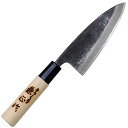 北正(Kitasho) 源兼正 黒打薄出刃 120mm B22