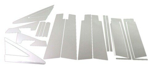 BRIGHTZ プレマシー CW 超鏡面ステンレスメッキピラーパネル バイザー有用 20PC CWFFW CWEAW CWEFW CWF CWE FFW EAW EFW FW AW 10551