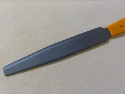 HOSCO Luthiers Tools ナット溝切りヤスリ 3本組 アコースティックギター用 TL-NF3A