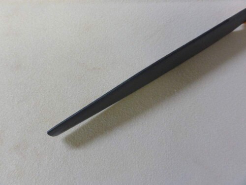 HOSCO Luthiers Tools ナット溝切りヤスリ 3本組 アコースティックギター用 TL-NF3A