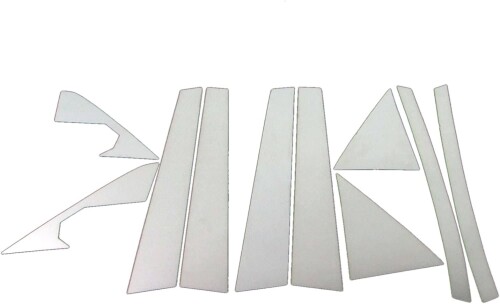 BRIGHTZ カルディナ 210 211 215 216 超鏡面ステンレスメッキピラーパネル バイザー無用 10PC ST210G ST215G ST215W AT211G CT216G ST AT CT T210 T211 T215 T216 カルデイナ