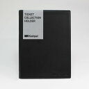 クンペル(Kumpel) アルバム 6穴 B6 チケットコレクションホルダーコールブラック KPTH135