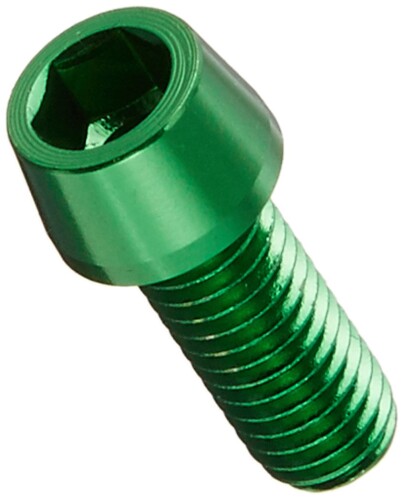 Bazooka(バズーカ) ボトルケージボルト M5×12mm グリーン 05-200-126-GRE