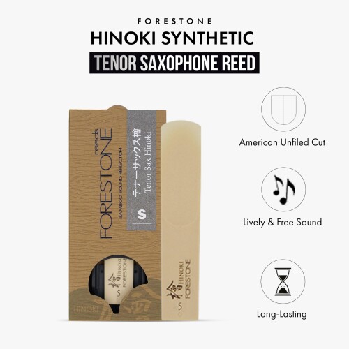 Forestone Hinoki Tenor S (フォレストーン 檜 テナー用 リード S)