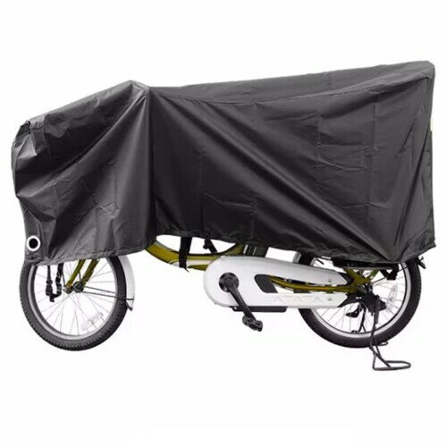 大阪繊維資材 INFIMO 自転車カバー ハイバック3人乗りハーフモデル 20〜27インチ ...