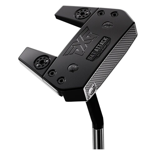 ピーエックスジー(PXG) ゴルフクラブ パター マレットタイプ Battle Ready II Bat Attack Heel Shafted Putters Black シャフト: Straight Putter Shaft - Chrome グリップ: PXG Pistol I Putter Grip - Black ヘッドカラー：Bl