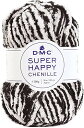 DMC SUPER HAPPY CHENILLE スーパーハッピーシェニール 超極太 96m巻 300g #151 ゼブラ DMC8144