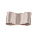 RibbonBon シルクシングルサテンリボン #061 アンティークホワイト 50mm幅 巻(30m) 9サイズ50色展開