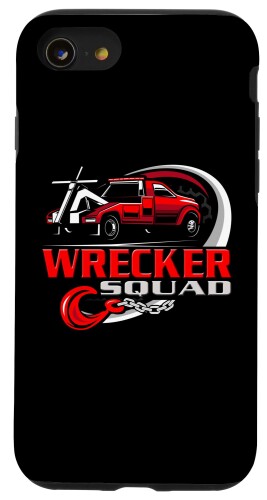 iPhone SE (2020) / 7 / 8 レッカー車 - レッカー隊 スマホケース
