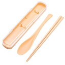 サニーライフデザイン(Sunny Life Design) 箸 スプーン コンビセット 弁当用 食洗機対応 先角 TAB.LAB 抗菌仕上げ ピンク 日本製