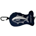 (ストリームトレイル) トートバッグ ECO FISH NAVY(4)