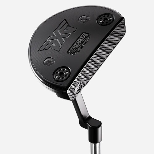 ピーエックスジー(PXG) ゴルフクラブ パター マレットタイプ Battle Ready II Hercules Plumbers Neck Putters Black シャフト: Straight Putter Shaft - Chrome グリップ: PXG Pistol I Putter Grip - Black ヘッドカラー：Bla