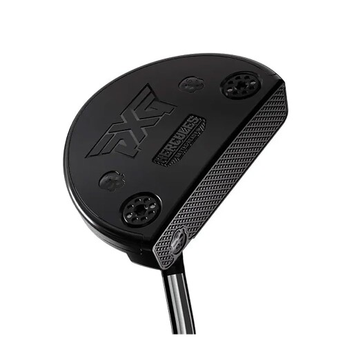 ピーエックスジー(PXG) ゴルフクラブ パター マレットタイプ Battle Ready II Hercules Double Bend Putters Black シャフト: Double-Bend Putter Shaft - Chrome グリップ: PXG Pistol I Putter Grip - Black ヘッドカラー：Bl