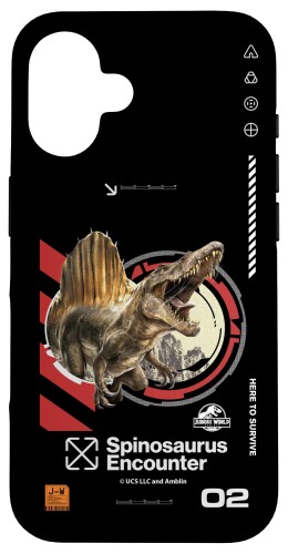 ジュラシック・ワールド Spinosaurus Encounter スマホケース iPhone 16 用