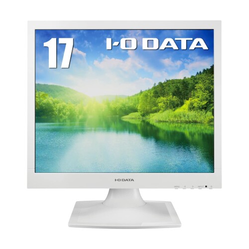 アイ・オー・データ IODATA スクエアモニター 17インチ SXGA TNパネル ホワイト(アナログRGB/DVI-D/VESA対応/スピーカー付/メーカー5年保証/土日サポート/日本メーカー) LCD-AD173SESW-A/E