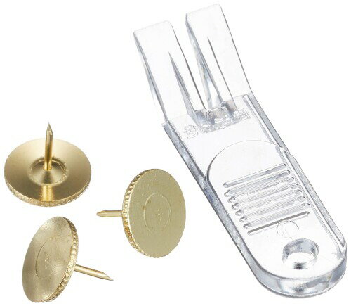 サンケーキコム 二重画鋲 NK-50 ゴールド 500本入