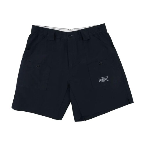 アフコ(Aftco) オリジナル フィッシング ショート ロング ブラック Mサイズ (The Original Fishing Short Long Black 34) M01L