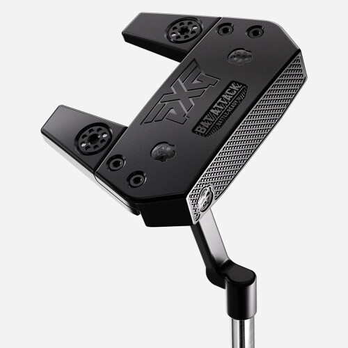 ピーエックスジー(PXG) ゴルフクラブ パター マレットタイプ Battle Ready II Bat Attack Plumbers Neck Putters Black シャフト: Straight Putter Shaft - Chrome グリップ: PXG Pistol I Putter Grip - Black ヘッドカラー：B