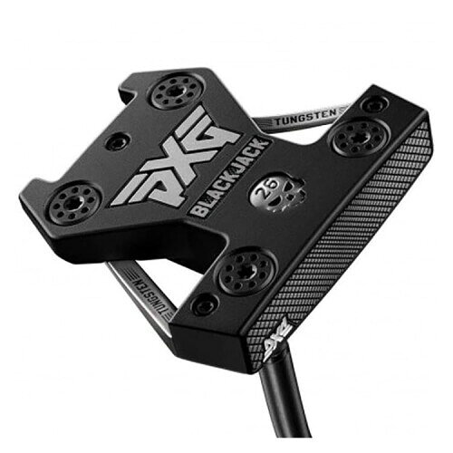 ピーエックスジー(PXG) ゴルフクラブ パター マレットタイプ Battle Ready II Blackjack Heel Shafted Putters Black シャフト: Straight Putter Shaft - Chrome グリップ: PXG Pistol I Putter Grip - Black ヘッドカラー：Bla
