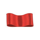 RibbonBon シルクシングルサテンリボン #014 クリムゾン 6mm幅 巻(30m) 9サイズ50色展開