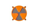 Bitspower 120mmレーザーカット UVリアクティブ ファングリル Scorpion BP-120UVFG-RD-11(2)